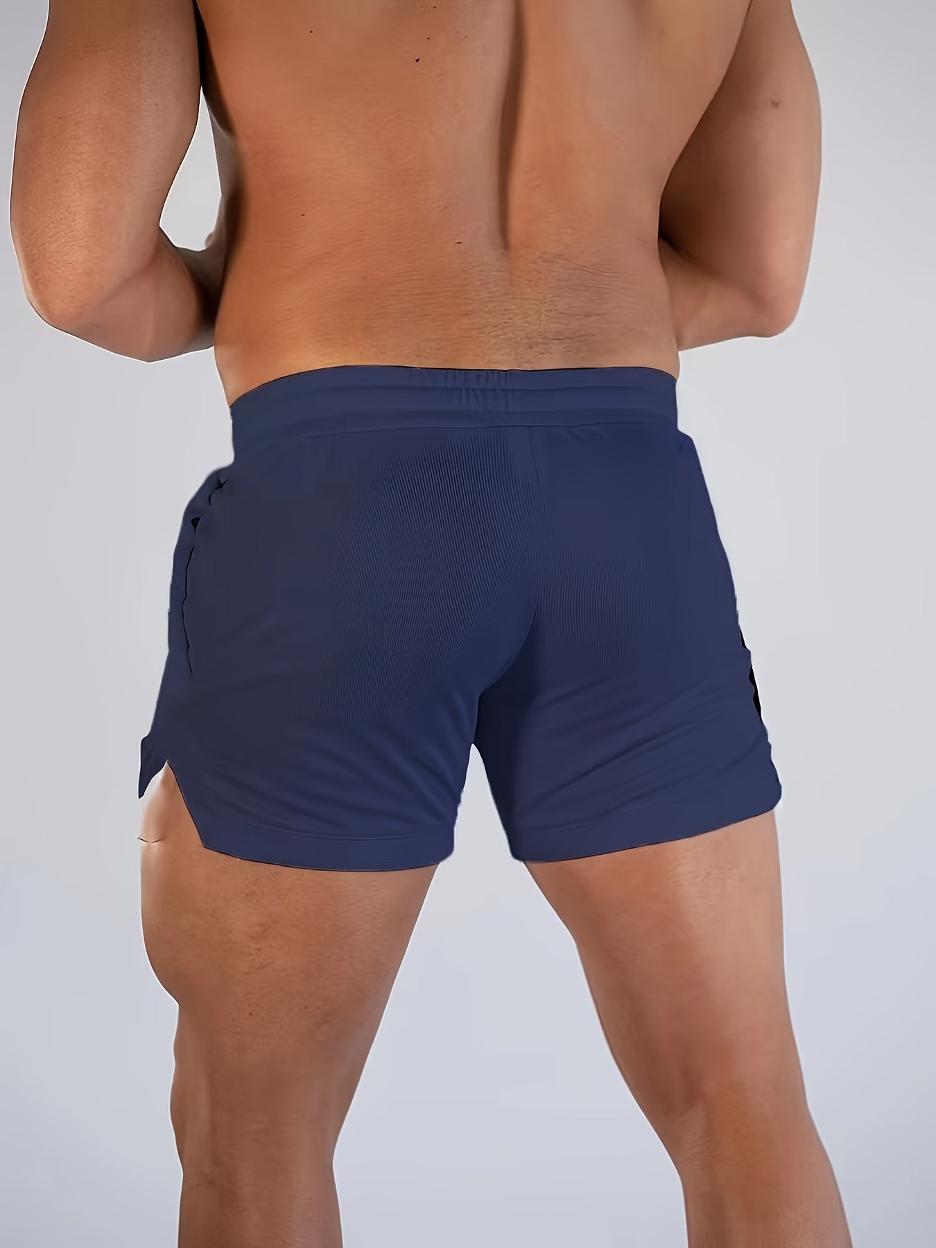 Mens Summer Shorts - Ultra-Quick Drying, Super Comfortable with Elastic Stretch - Adjustable Drawstring Waist for Gym, Workout & Casual Days - Perfect for Hot Weather Training